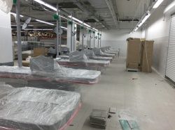 Подготовка к открытию нового гипермаркета «Магнит»